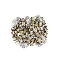Anello Fanton Gioielli Donna ANELLI DIAMANTI in Oro bianco Diamante 9.11 Ct ANOR-230-52 - ANOR-230-52